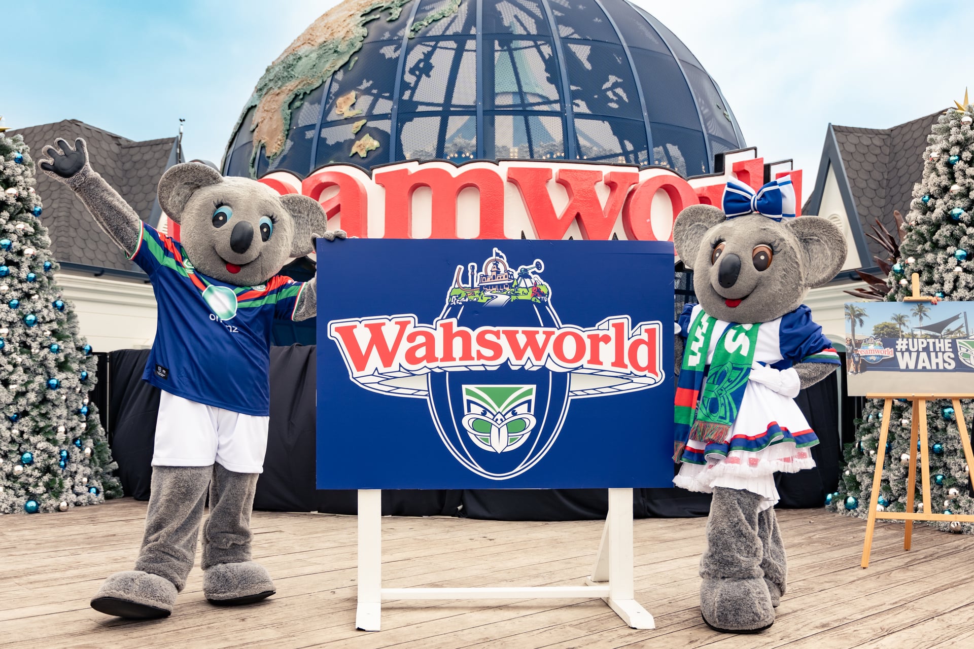 Teaming up to turn Dreamworld into Wahsworld